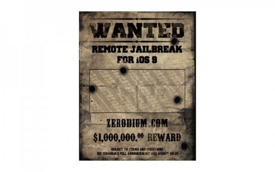 懸賞找iOS 9漏洞：有團(tuán)隊(duì)獲100萬美元獎勵