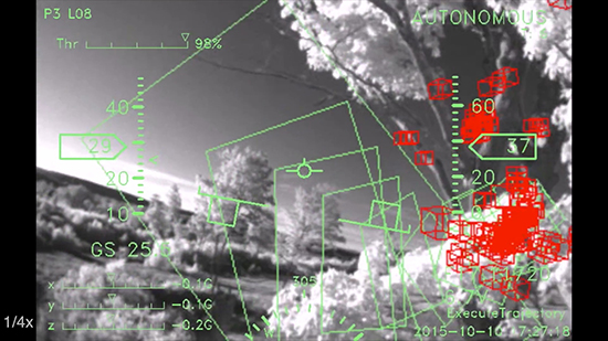 視頻：秒殺人工操控 這款無人機(jī)能自主飛行