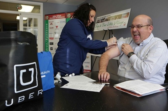 Uber健康計劃之一：為你接種疫苗