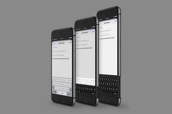 iPhone 6s加入物理全鍵盤？炫酷極了！