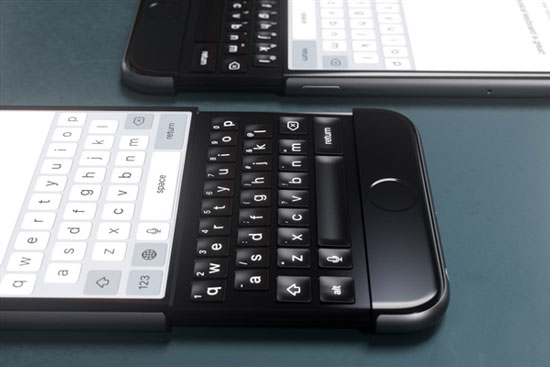 iPhone 6s加入物理全鍵盤？炫酷極了！