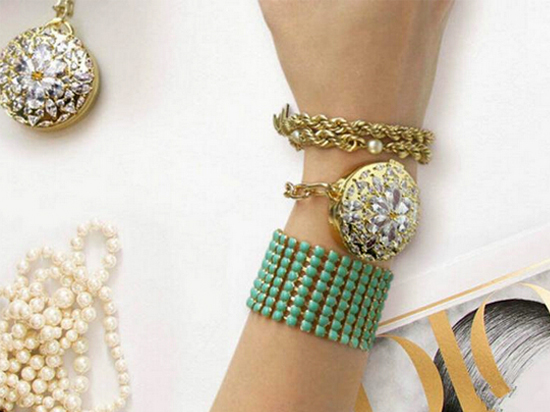 奢華復(fù)古！Misfit聯(lián)合BaubleBar推可穿戴飾品