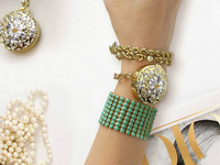 奢華復(fù)古！Misfit聯(lián)合BaubleBar推可穿戴飾品