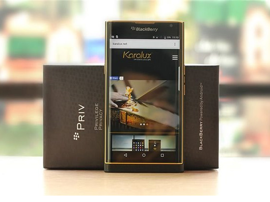 售價近萬元！24K鍍金版黑莓Priv想要嗎？