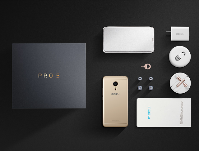 2999元魅族PRO 5金色套裝版開(kāi)賣，狙擊華為Mate 8