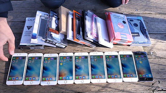 暴力測(cè)試:是iPhone 6s變硬了?還是保護(hù)套夠厲害?