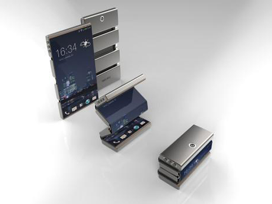 可卷曲折疊手機(jī)終于來了！三星專利已在路上