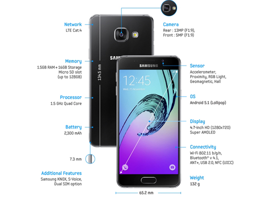 2233元起！2016版Galaxy A系列新機(jī)售價曝光