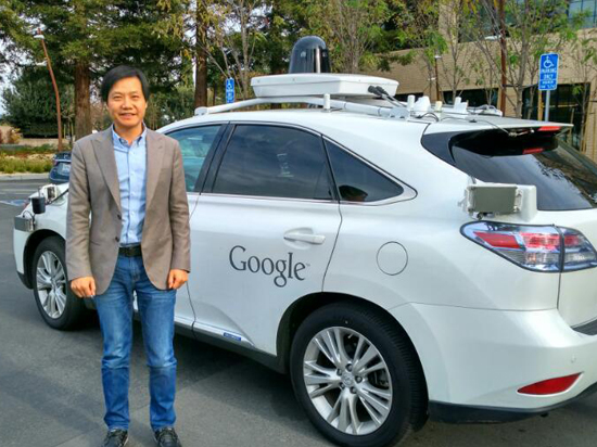 雷軍試乘了谷歌無人汽車，小米汽車可以有？