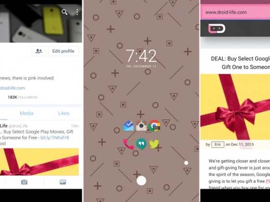 細致！谷歌應用更新新增截圖分享功能