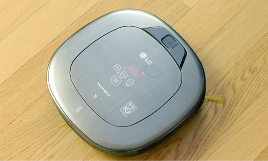 LG推新型掃地機器人：可清潔還兼做家庭保鏢