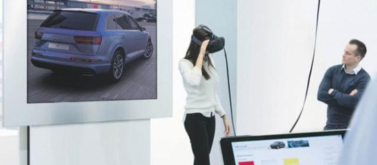 奧迪聯(lián)手HTC Vive，通過(guò)虛擬現(xiàn)實(shí)新車試駕