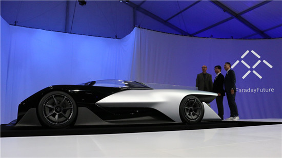 叫板特斯拉！法拉第聯(lián)手樂(lè)視發(fā)布概念電動(dòng)汽車FFZERO1
