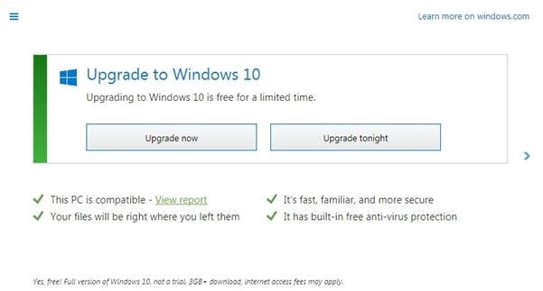 微軟成惡霸，強(qiáng)行提升升級Win 10還關(guān)不掉