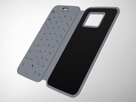 視頻：SlimType手機(jī)保護(hù)套，內(nèi)置NFC還帶鍵盤(pán)