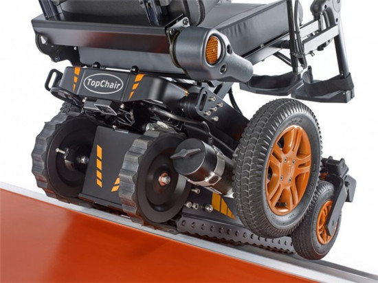TopChair-S電動(dòng)輪椅：能爬樓梯和檢測障礙物