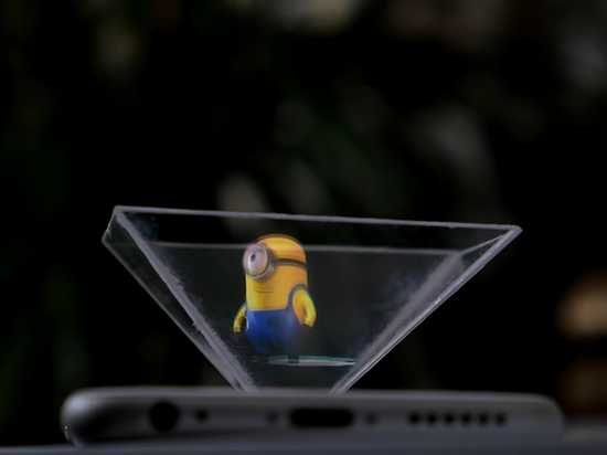 視頻:手把手教你玩改造 手機(jī)也支持全息投影