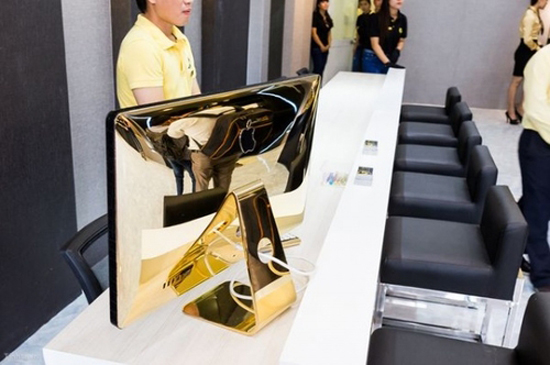  土豪新玩物24K黃金iMac現(xiàn)身！買家疑是中國人