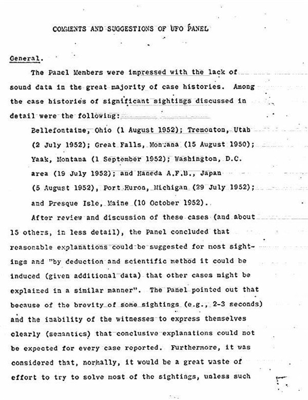 美國中央情報(bào)局公布絕密文件：地球是否有天外來客？