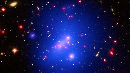 宇宙中的超級(jí)星系團(tuán)：質(zhì)量相當(dāng)于500萬億個(gè)太陽(yáng)