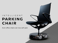 日本發(fā)明自動(dòng)泊“椅”，輕拍掌椅子便能整齊歸位