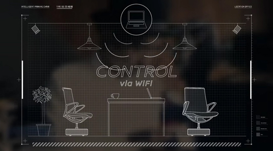 日本發(fā)明自動(dòng)泊“椅”，輕拍掌椅子便能整齊歸位