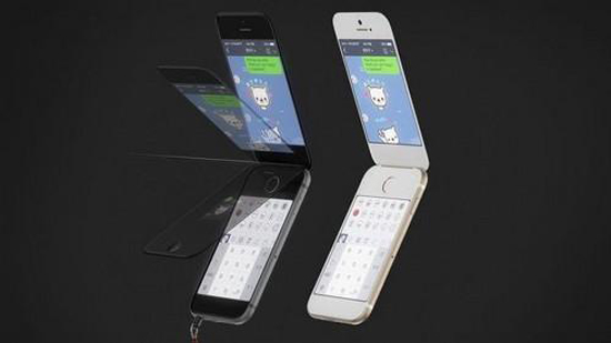 腦動(dòng)大開(kāi)！這里有款雙屏幕翻蓋iPhone