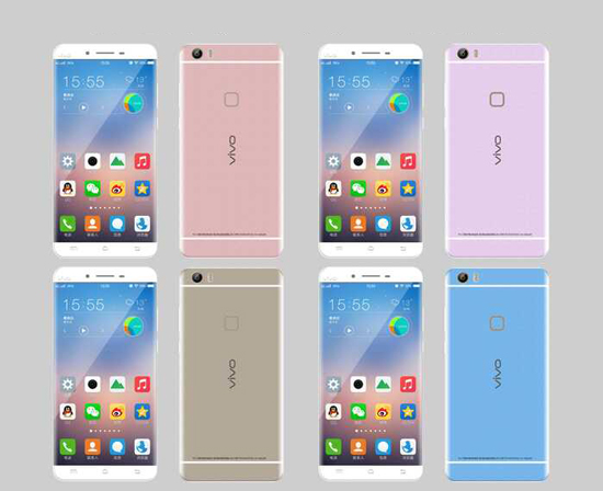 雙曲面屏驚艷!vivo Xplay5真機(jī)照曝光