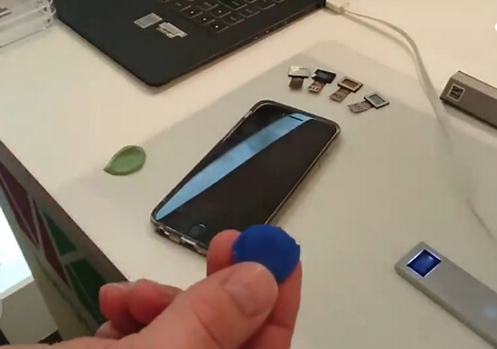 好嚇人！這坨泥竟可復(fù)制指紋解鎖iPhone