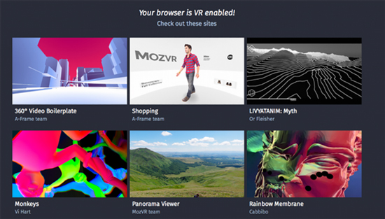 首個網(wǎng)頁VR標(biāo)準(zhǔn)來襲 網(wǎng)購將迎新體驗？