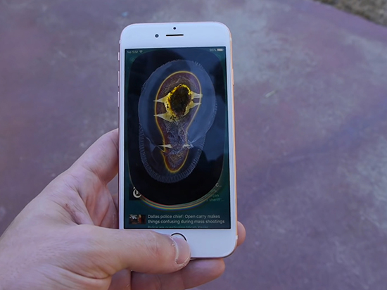 太危險(xiǎn)！別讓iPhone 6s暴露在放大鏡聚光點(diǎn)下