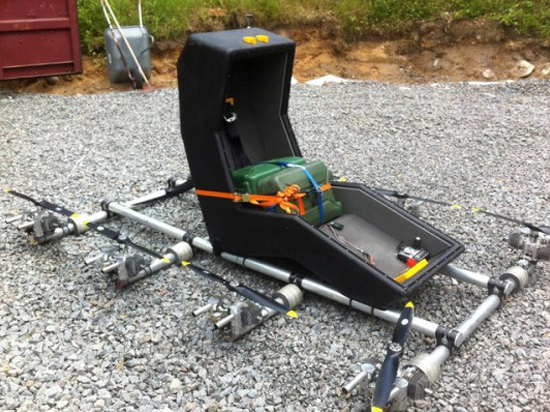 瑞典工程師打造了一款飛椅 這回真的可以上天了！