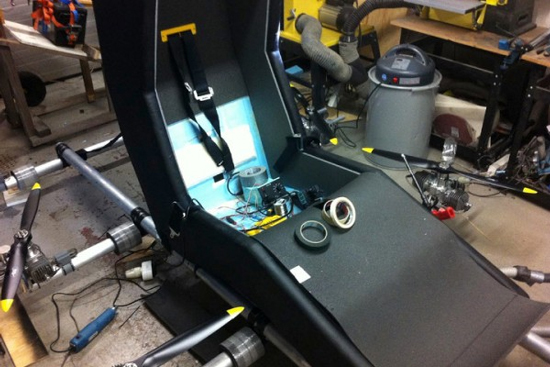 瑞典工程師打造了一款飛椅 這回真的可以上天了！