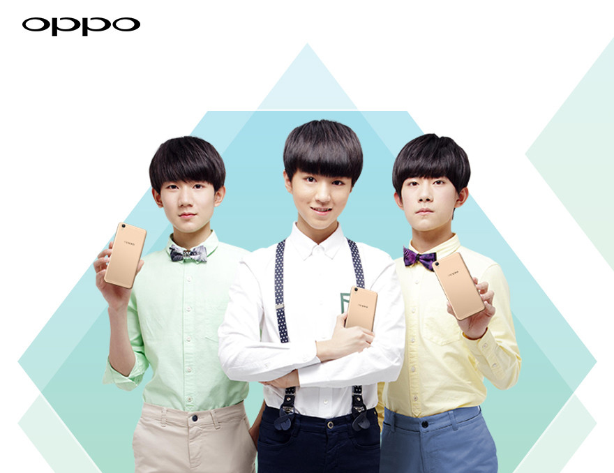 紅米手機(jī)代言人出爐 華為OPPO們?cè)趺纯? width=