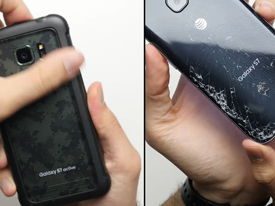 摔手機測試：三星S7 Active比S7強太多倍