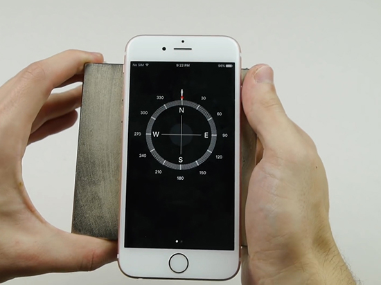 當iPhone 6s遇上超級大磁鐵 結(jié)果有點憂傷