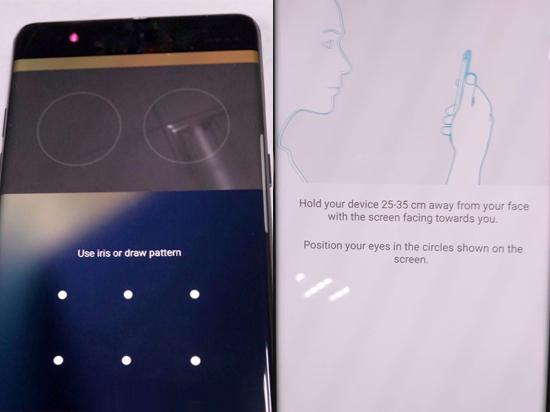 三星Note 7黑科技：虹膜識別超強(qiáng) 技術(shù)碾壓國產(chǎn)
