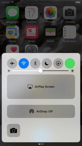 喜大普奔，iOS 10或在控制中心加入數(shù)據(jù)開關(guān)