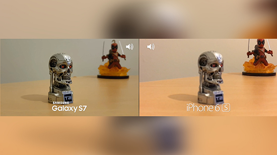 視頻：機(jī)皇對(duì)決！三星S7拍照性能比iPhone 6s強(qiáng)太多了