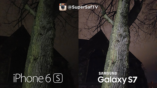視頻：機(jī)皇對(duì)決！三星S7拍照性能比iPhone 6s強(qiáng)太多了