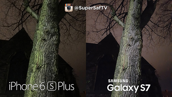 視頻：機(jī)皇對(duì)決！三星S7拍照性能比iPhone 6s強(qiáng)太多了