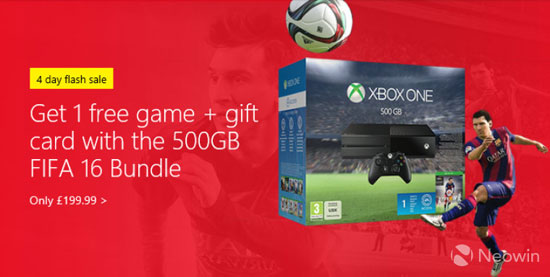 微軟促銷碰上英鎊暴跌 Xbox One僅需1726元