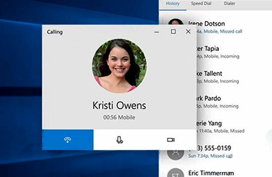 Win 10黑科技功能現(xiàn)身！用戶可用電腦撥打電話