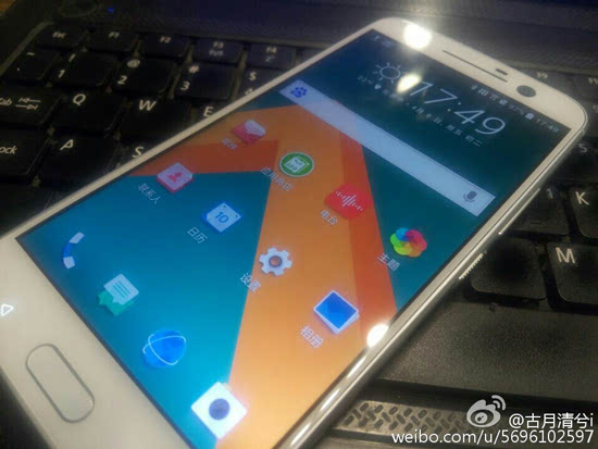HTC 10白色真機(jī)曝光：Sense 8.0與下巴說(shuō)再見