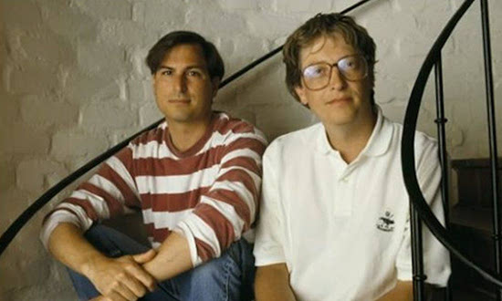 亦敵亦友，回顧喬布斯與比爾蓋茨那激情燃燒的歲月