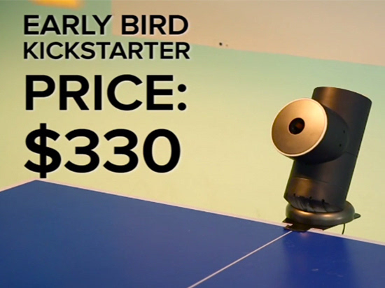 陪你大戰(zhàn)三百回合，說的是智能乒乓球機器人