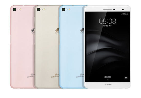 側(cè)面指紋+亮騷色，華為推出兩款平板手機(jī)