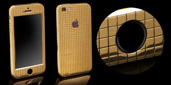 iPhone SE又被奢侈化！18K金鑲鉆版本來了