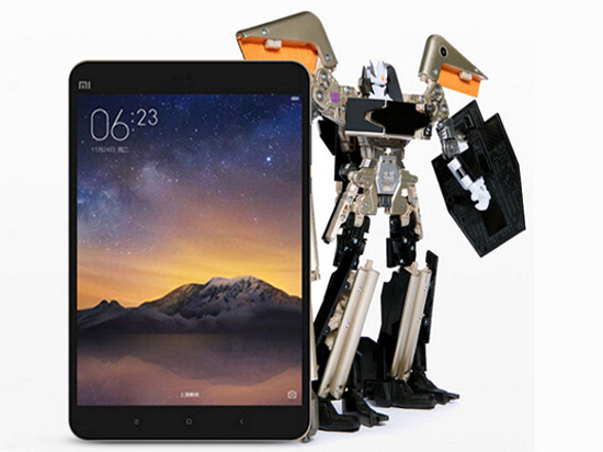 “小米平板”特別版來了，它竟然是變形金剛