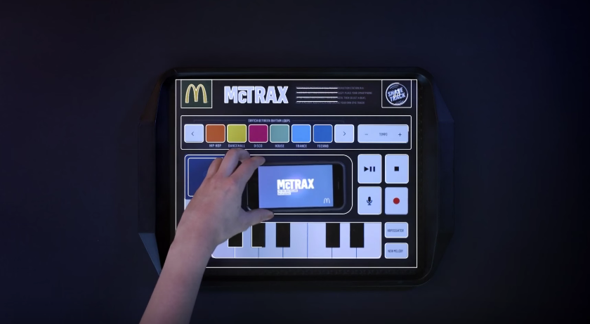 麥當(dāng)勞腦洞開了：這款餐墊讓你分分鐘變DJ